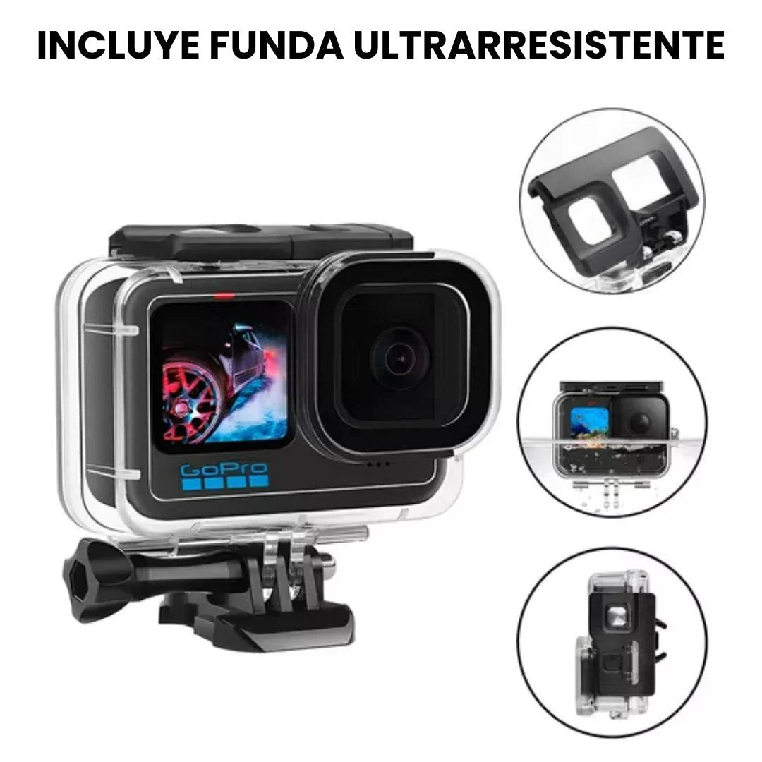 BLACK FRIDAY - CÁMARA GOPRO 5K + FUNDA ULTRARRESISTENTE DE REGALO - [PROMOCIÓN DE CUMPLEAÑOS]